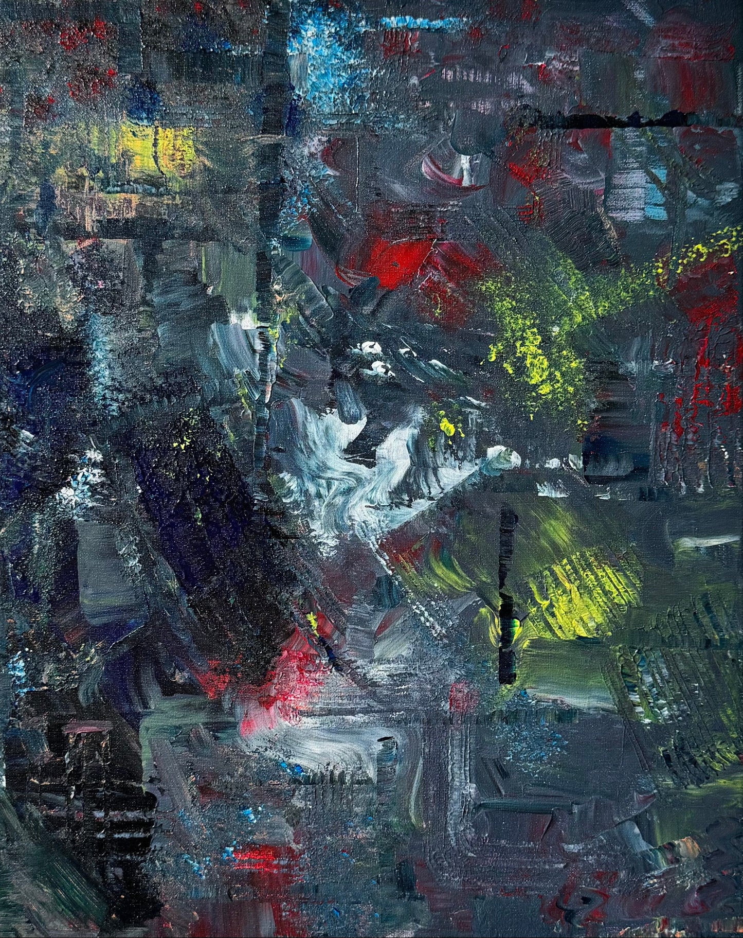 City Rain (2024) - 40cm x 50cm