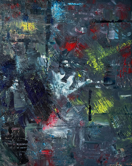 City Rain (2024) - 40cm x 50cm