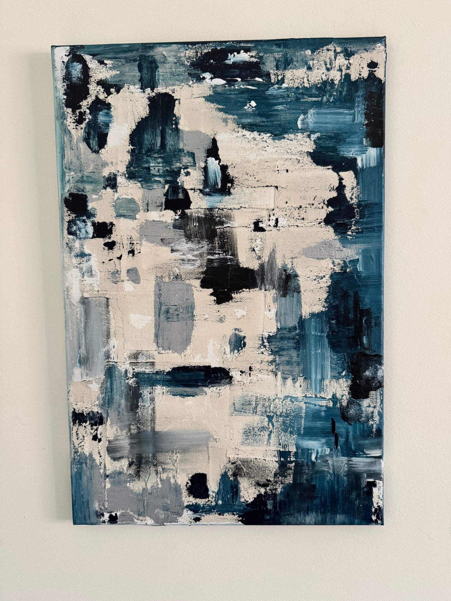 Until the Blue Spoke - 40cm x 60cm