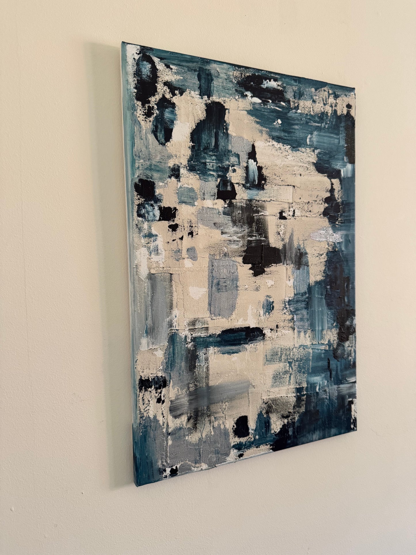 Until the Blue Spoke - 40cm x 60cm