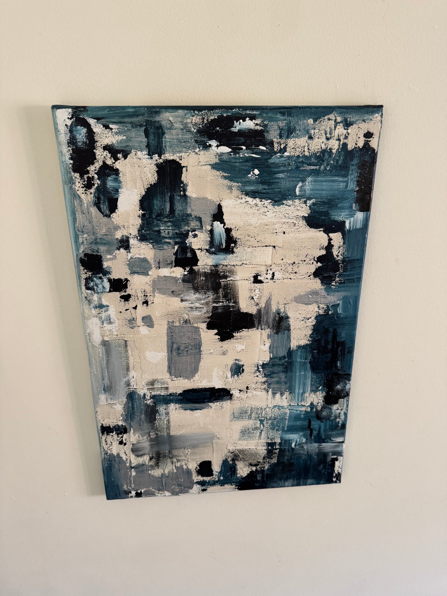 Until the Blue Spoke - 40cm x 60cm