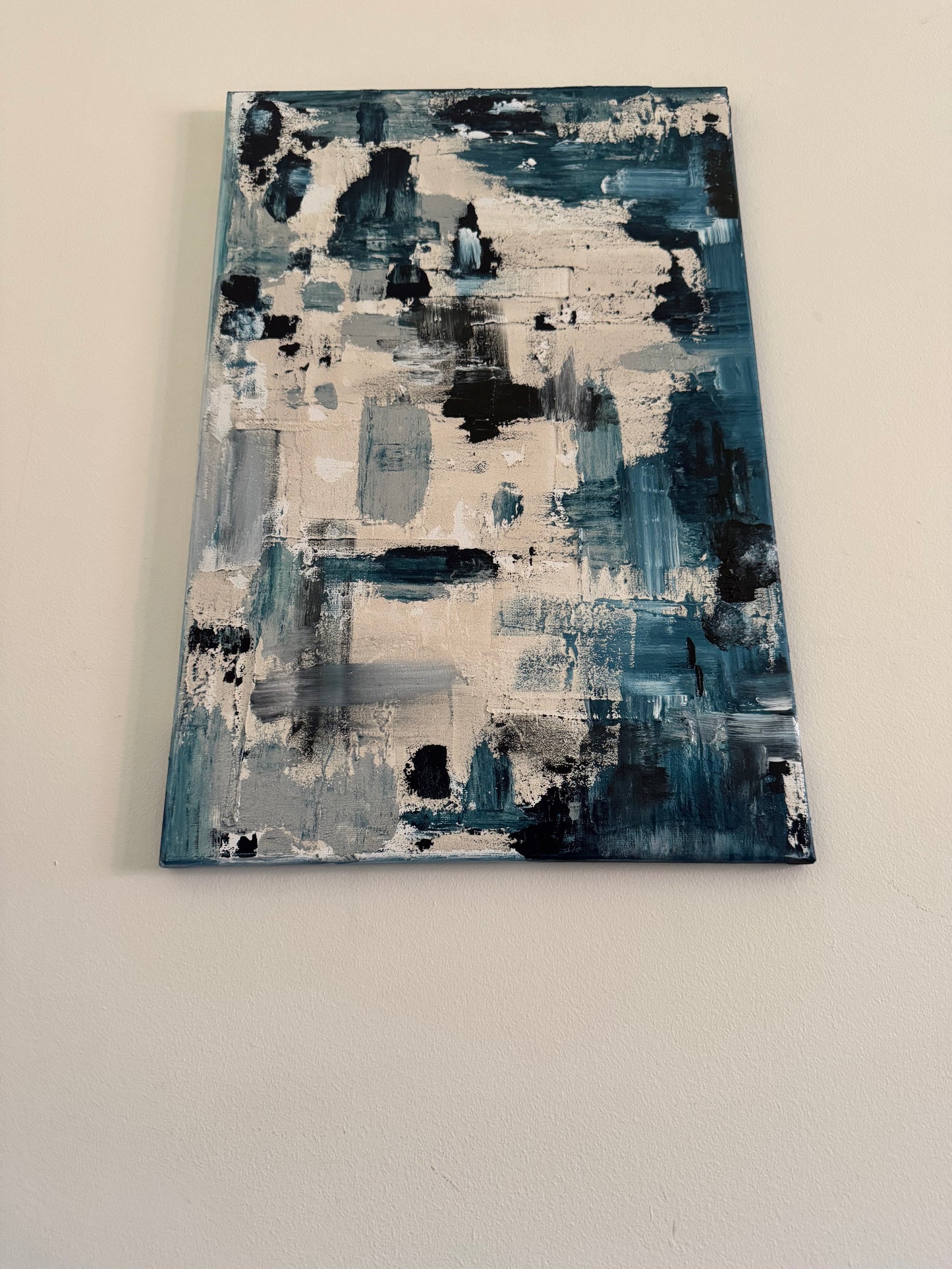 Until the Blue Spoke - 40cm x 60cm