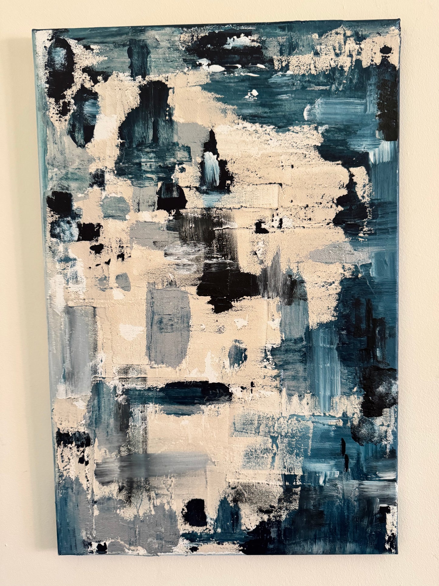Until the Blue Spoke - 40cm x 60cm