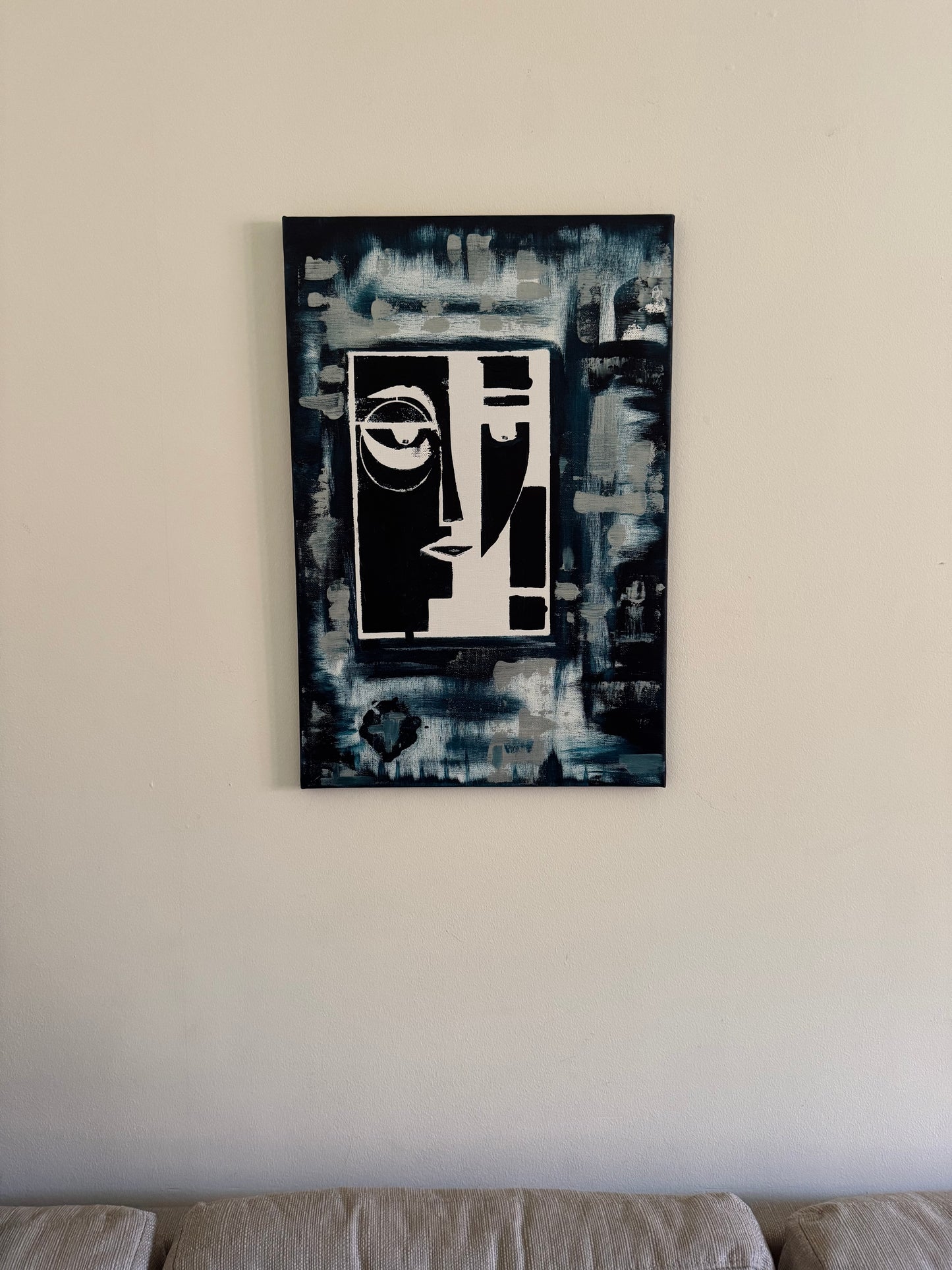 Static Mind - 40cm x 60cm