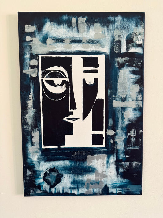 Static Mind - 40cm x 60cm